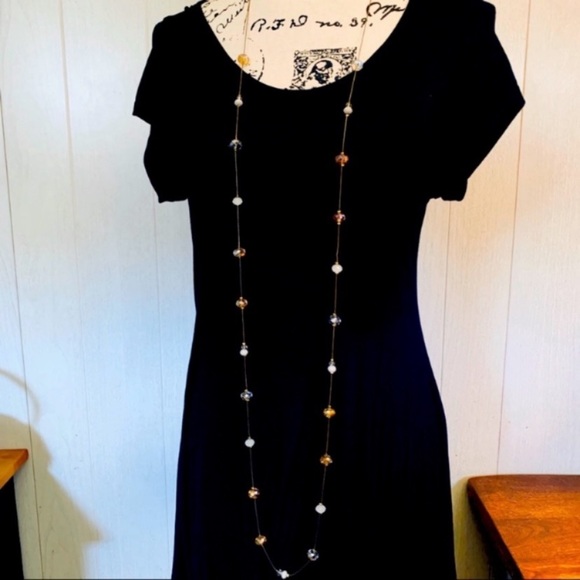 Ali Kahn New York Floating Glass Bead Necklace - Picture 4 of 7